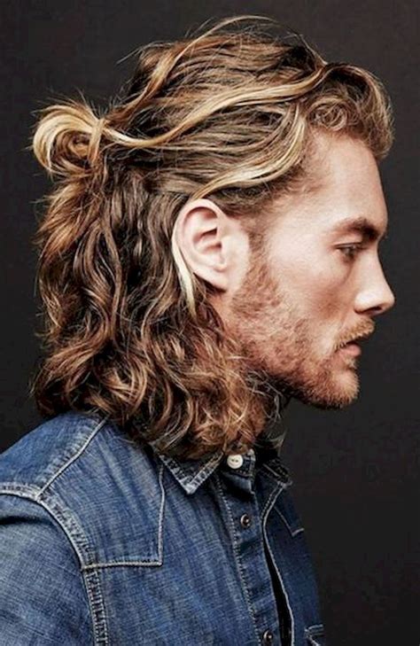 men long hair cut style